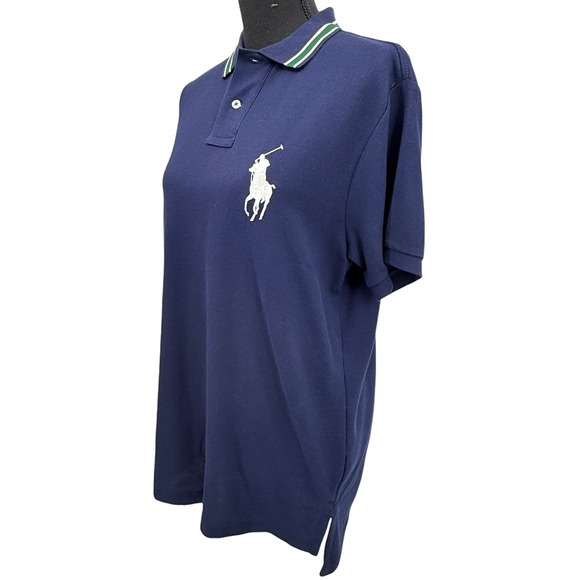 New Polo Ralph Lauren Women's Polo Shirt Wimbledon Collection Large Pony Medium - Picture 3 of 11